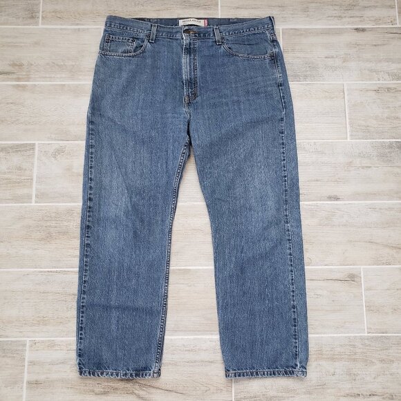 Levi's Other - Levi's 505 Regular Fit Medium Wash Jeans 40W 30L